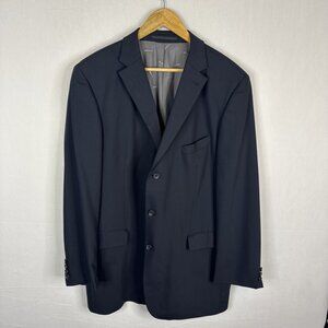 Strellson Business Class Travel Suit Blazer Men’s 44R High Twist Wool